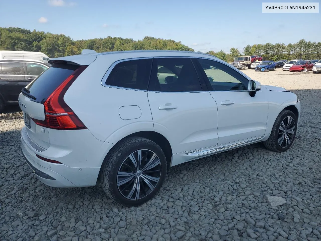 2022 Volvo Xc60 T8 Recharge Inscription VIN: YV4BR0DL6N1945231 Lot: 71175694