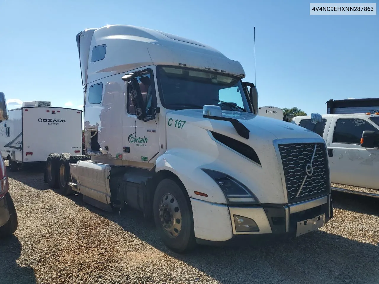 2022 Volvo Vn Vnl VIN: 4V4NC9EHXNN287863 Lot: 71627114