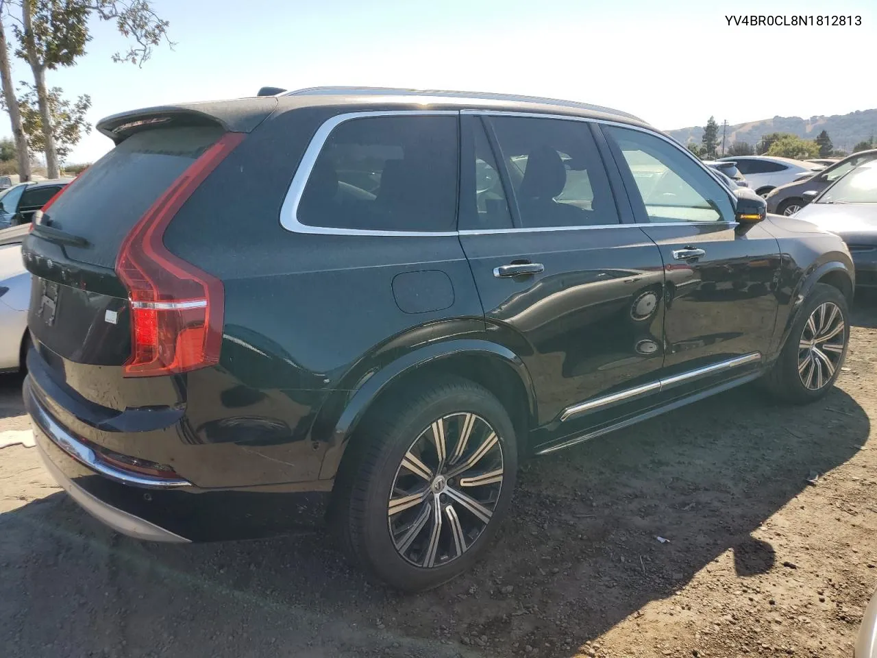 2022 Volvo Xc90 T8 Recharge Inscription VIN: YV4BR0CL8N1812813 Lot: 71768014