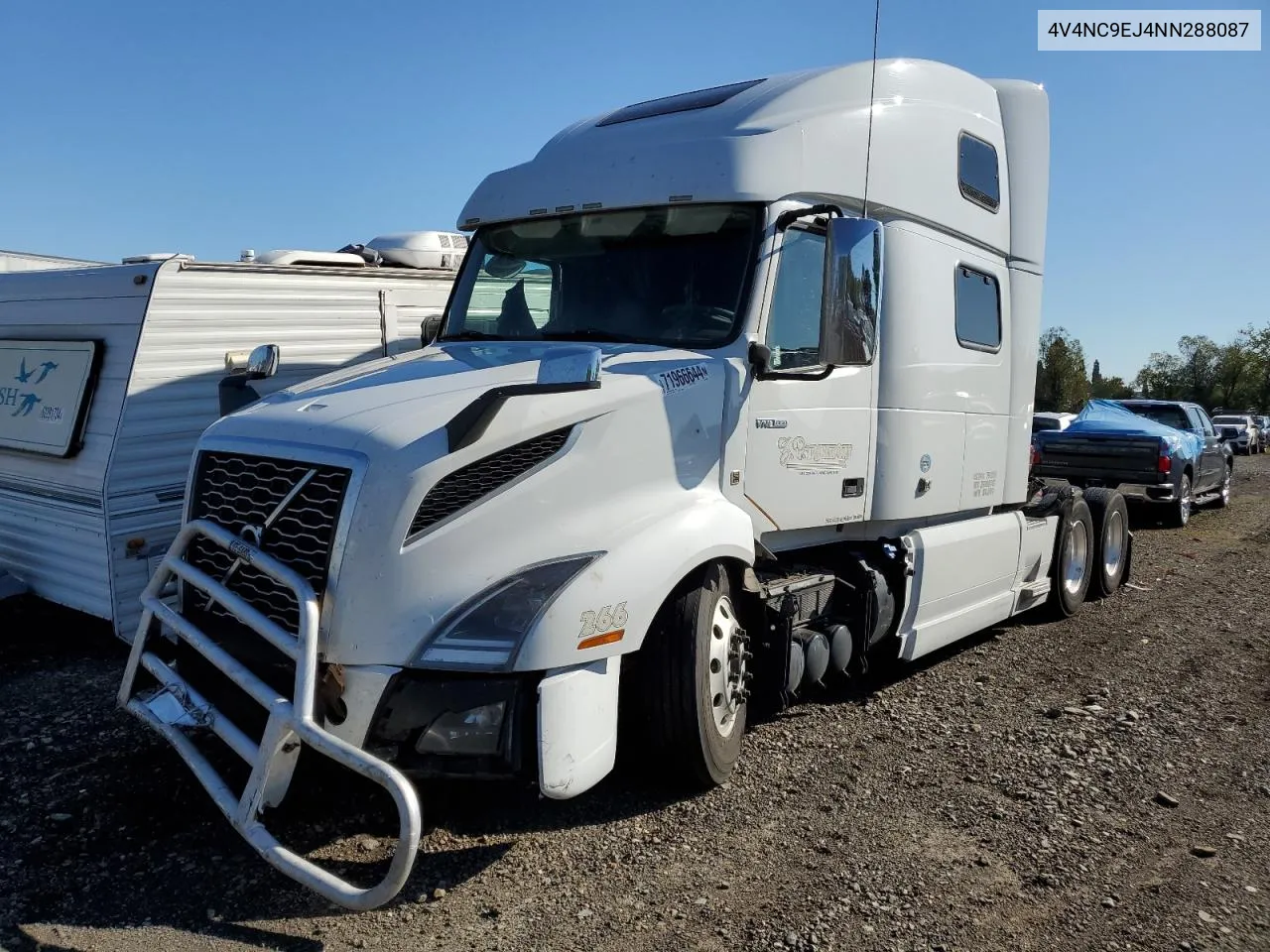 2022 Volvo Vn Vnl VIN: 4V4NC9EJ4NN288087 Lot: 71966644