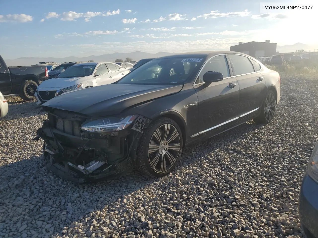 LVY062ML9NP270477 2022 Volvo S90 B6 Inscription