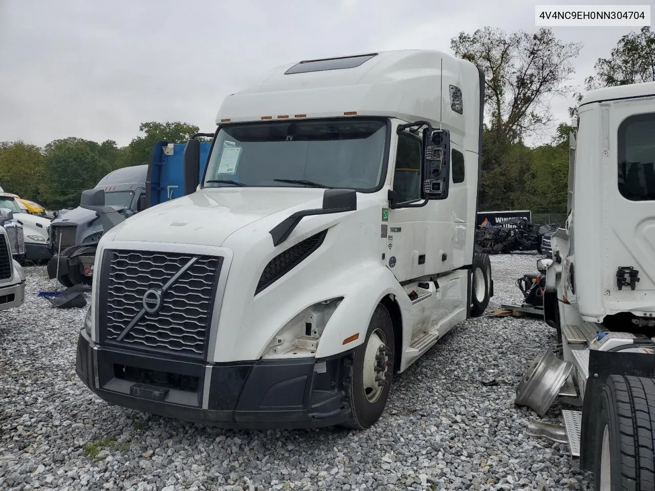 2022 Volvo Vn Vnl VIN: 4V4NC9EH0NN304704 Lot: 72823484