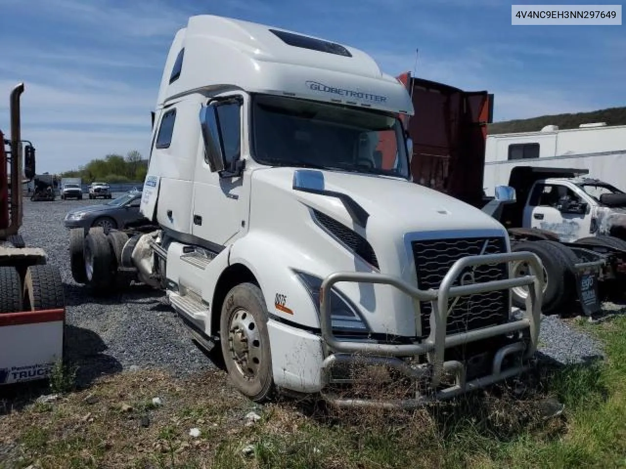 2022 Volvo Vn Vnl VIN: 4V4NC9EH3NN297649 Lot: 74138864