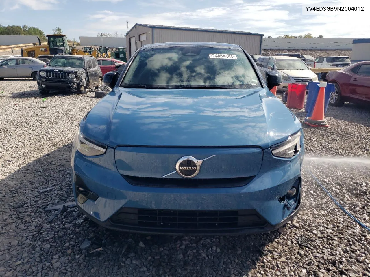 2022 Volvo C40 P8 Recharge Ultimate VIN: YV4ED3GB9N2004012 Lot: 74464444