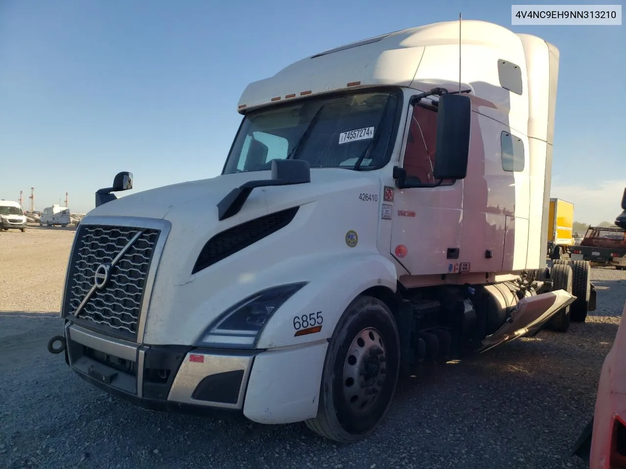 2022 Volvo Vn Vnl VIN: 4V4NC9EH9NN313210 Lot: 74557274