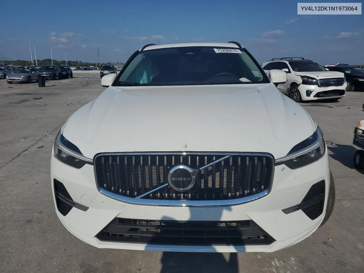 2022 Volvo Xc60 B5 Momentum VIN: YV4L12DK1N1973064 Lot: 75206874