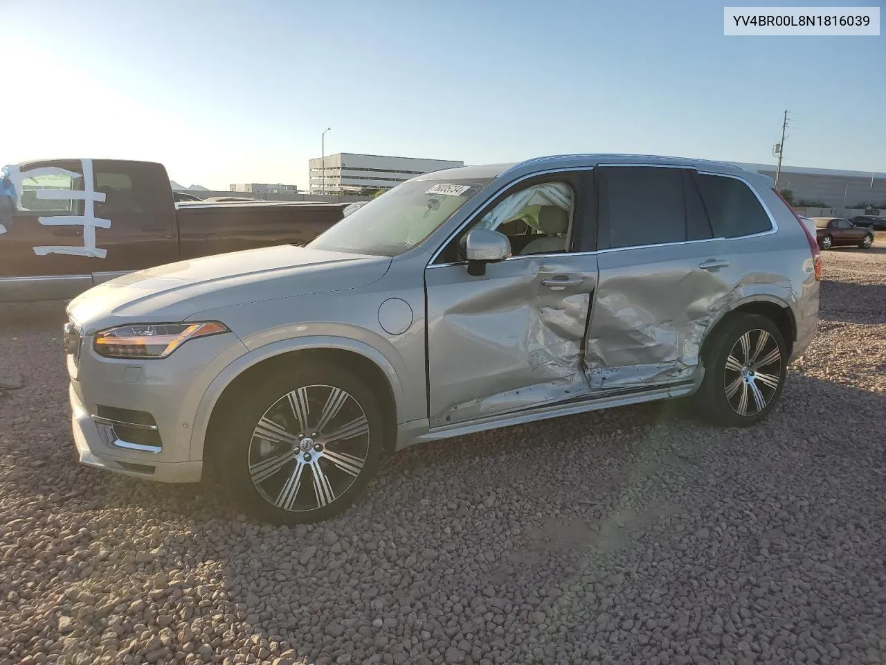 2022 Volvo Xc90 T8 Recharge Inscription VIN: YV4BR00L8N1816039 Lot: 76035734