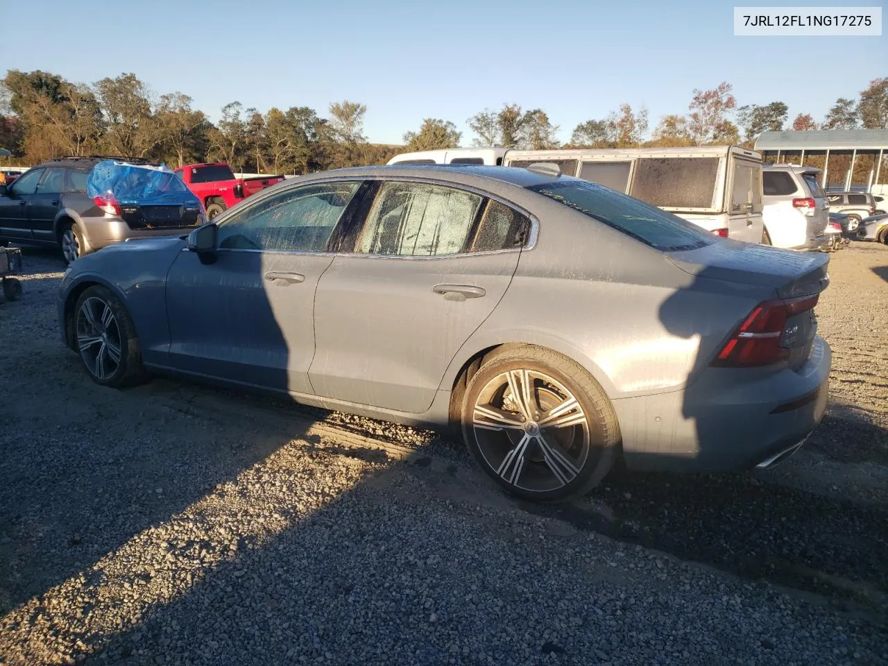 2022 Volvo S60 B5 Inscription VIN: 7JRL12FL1NG17275 Lot: 76859254