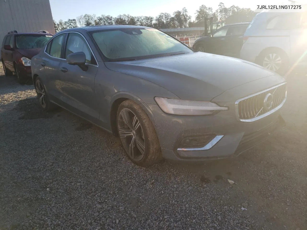 2022 Volvo S60 B5 Inscription VIN: 7JRL12FL1NG17275 Lot: 76859254