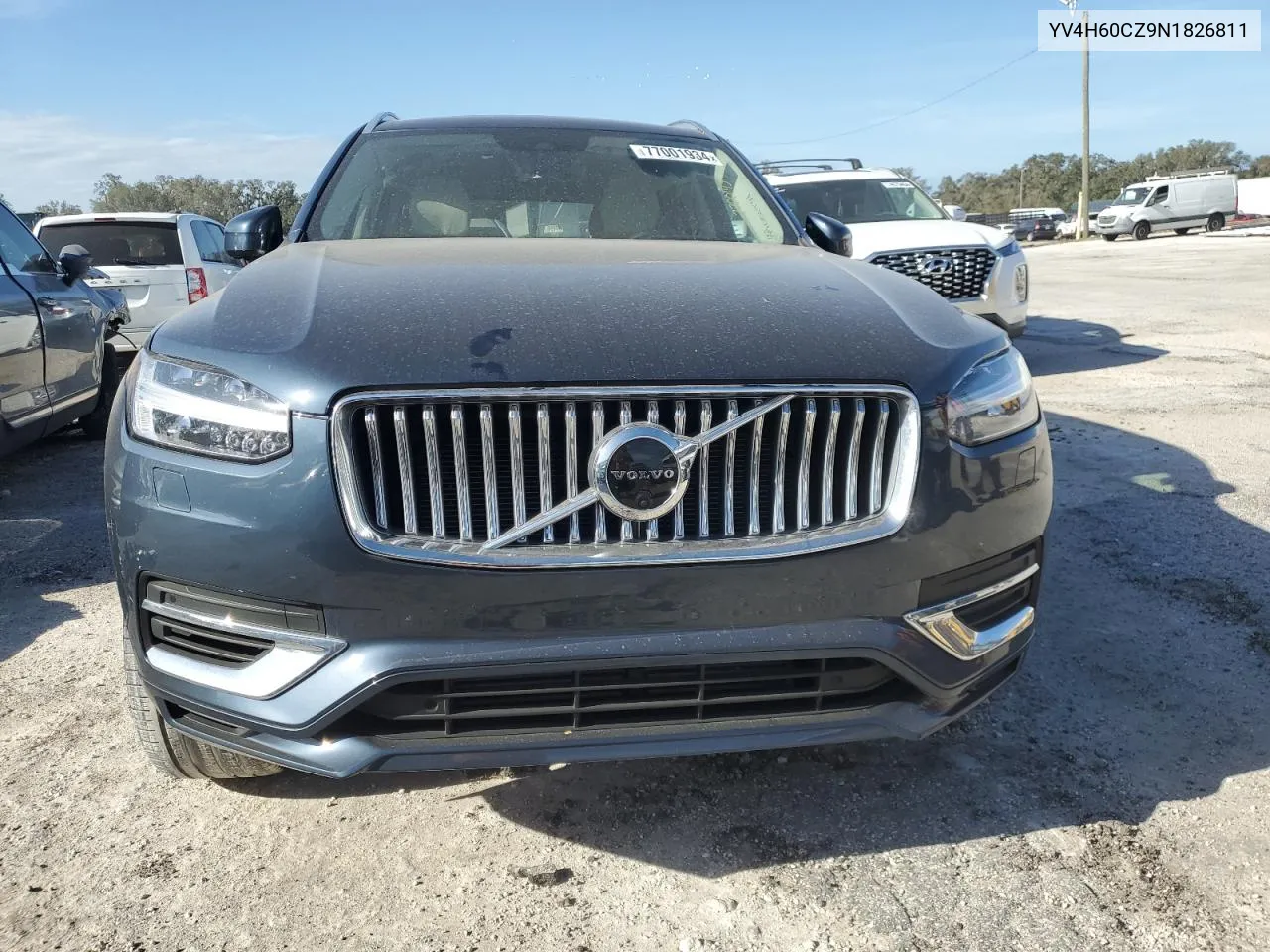 2022 Volvo Xc90 T8 Recharge Inscription Express VIN: YV4H60CZ9N1826811 Lot: 77001934