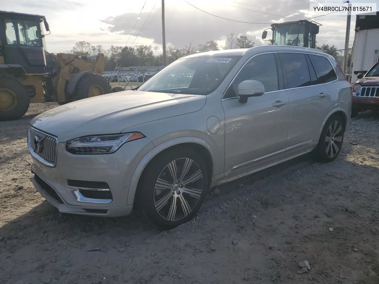 2022 Volvo Xc90 T8 Recharge Inscription VIN: YV4BR0CL7N1815671 Lot: 77296944