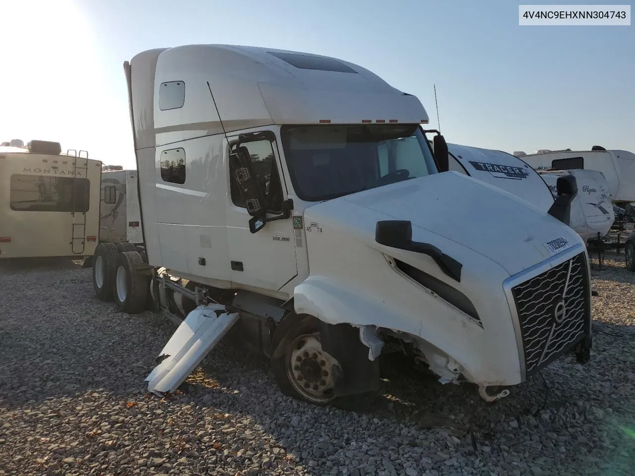 2022 Volvo Vn Vnl VIN: 4V4NC9EHXNN304743 Lot: 78208994