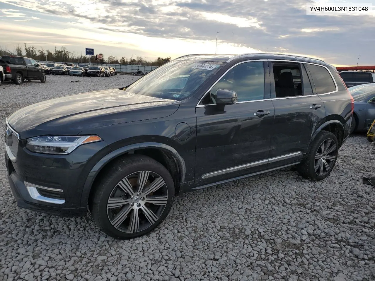 2022 Volvo Xc90 T8 Recharge Inscription VIN: YV4H600L3N1831048 Lot: 79600614