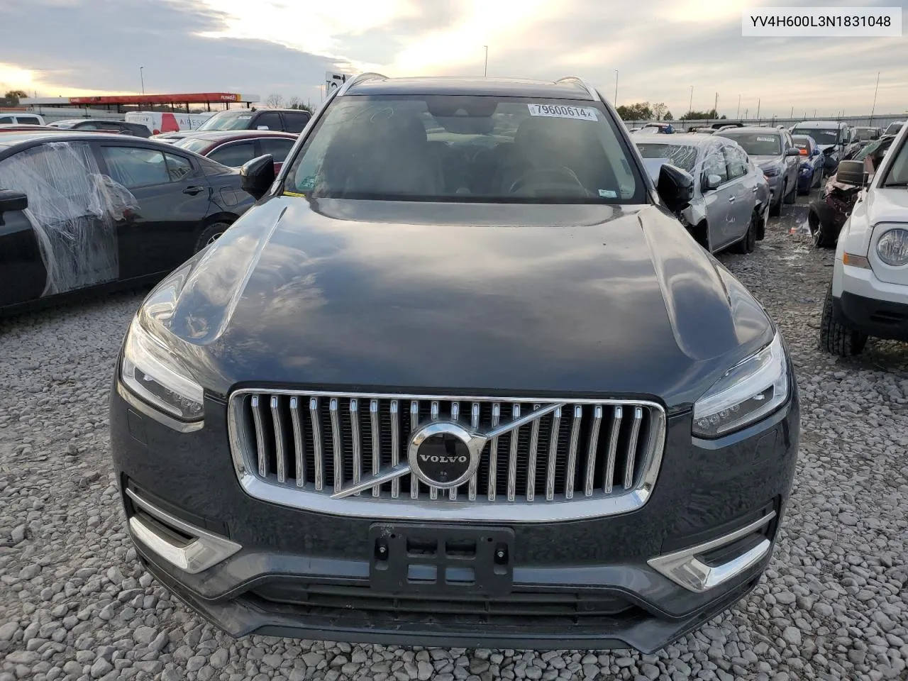 2022 Volvo Xc90 T8 Recharge Inscription VIN: YV4H600L3N1831048 Lot: 79600614