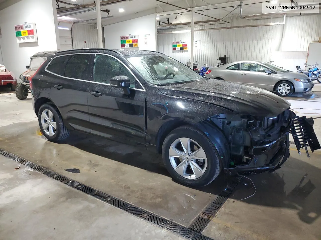 2022 Volvo Xc60 B5 Momentum VIN: YV4L12RK5N1004912 Lot: 80712884