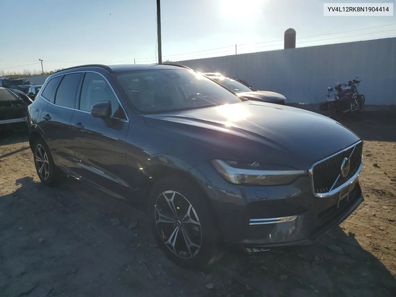 2022 Volvo Xc60 B5 Momentum VIN: YV4L12RK8N1904414 Lot: 80715304