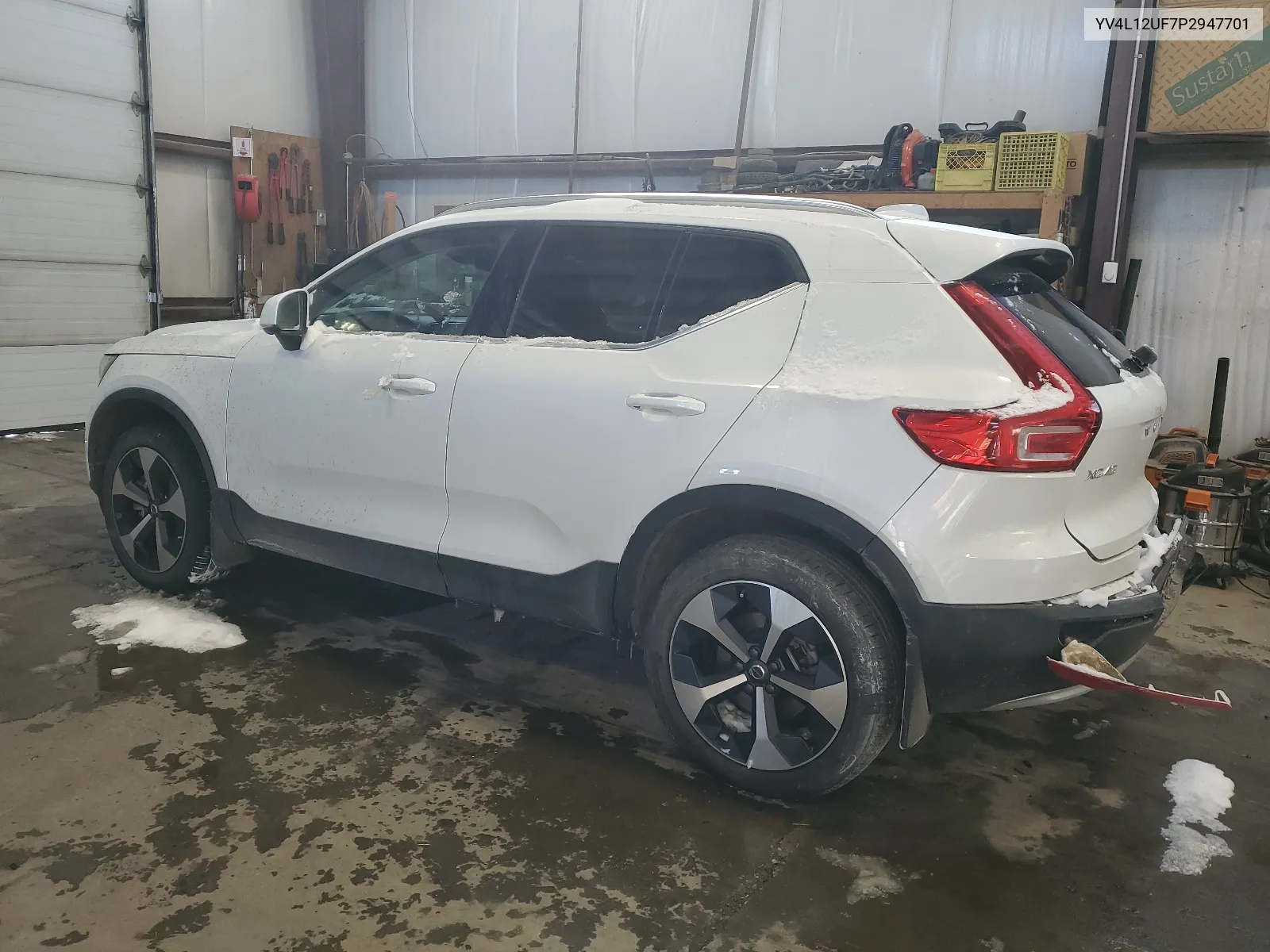 2023 Volvo Xc40 Ultimate VIN: YV4L12UF7P2947701 Lot: 45437144