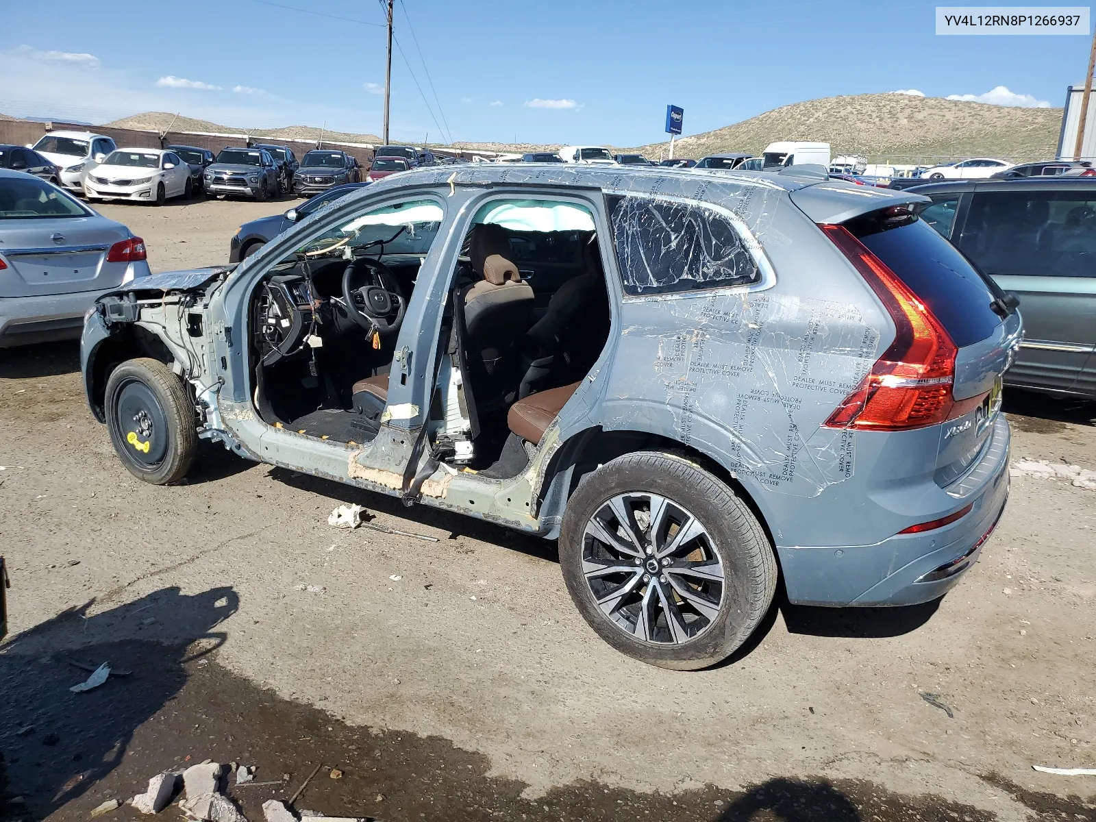 2023 Volvo Xc60 Plus VIN: YV4L12RN8P1266937 Lot: 57065974