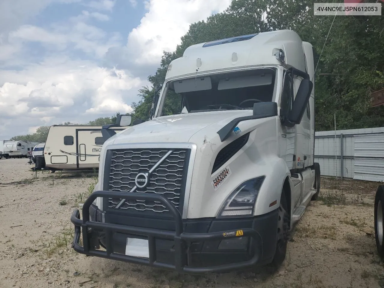 2023 Volvo Vn Vnl VIN: 4V4NC9EJ5PN612053 Lot: 58832024