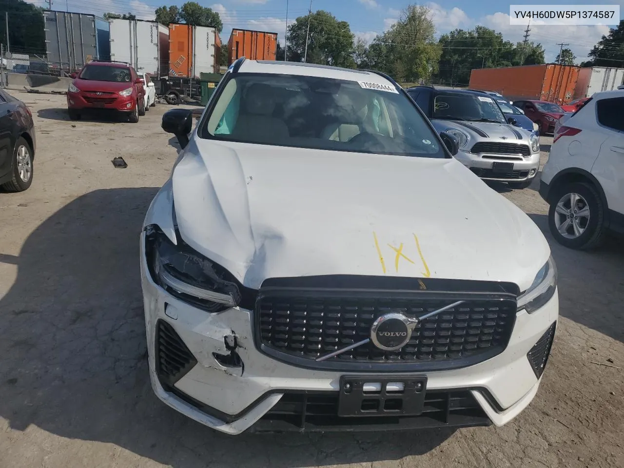 2023 Volvo Xc60 Plus VIN: YV4H60DW5P1374587 Lot: 70008444