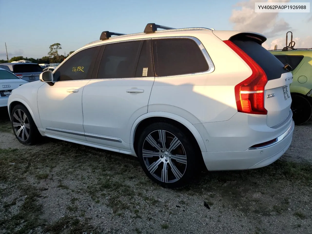 2023 Volvo Xc90 Ultimate VIN: YV4062PA0P1926988 Lot: 72169914