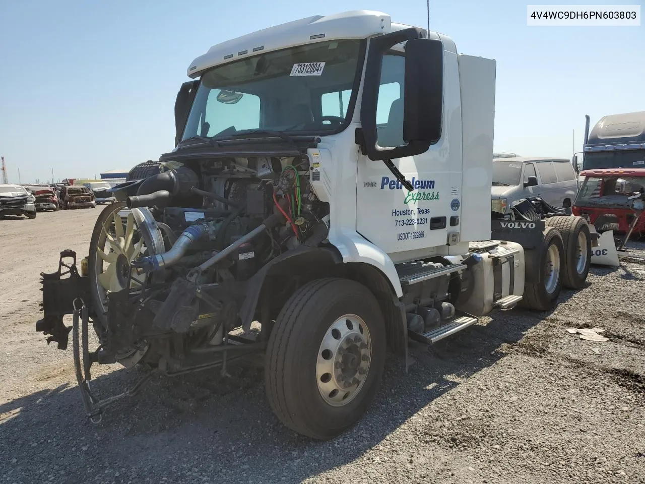 2023 Volvo Vnr VIN: 4V4WC9DH6PN603803 Lot: 73312004