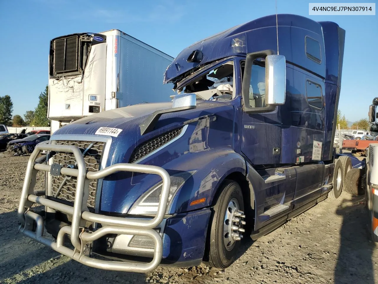 2023 Volvo Vn Vnl VIN: 4V4NC9EJ7PN307914 Lot: 74152124