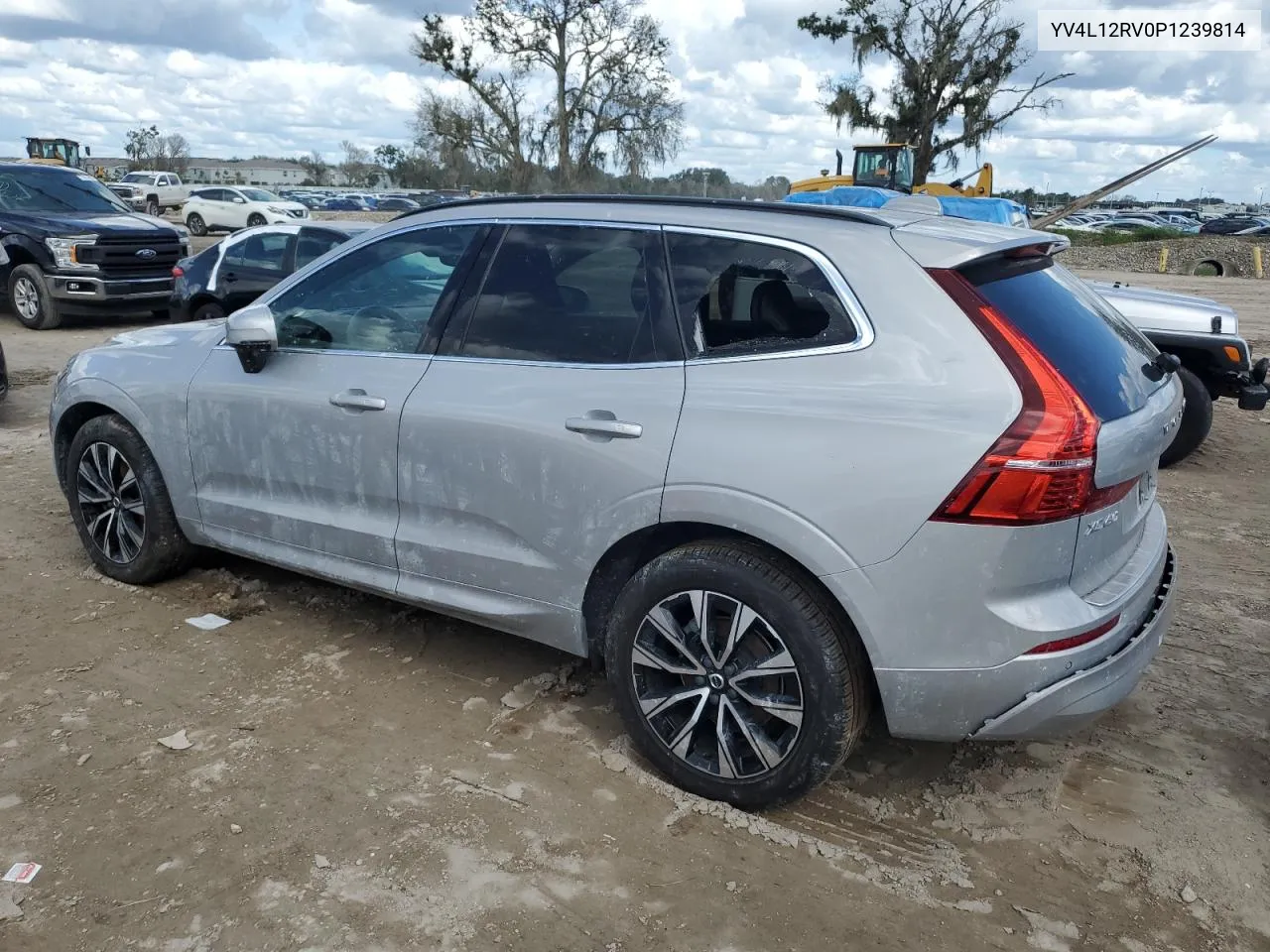 2023 Volvo Xc60 Core VIN: YV4L12RV0P1239814 Lot: 74435414