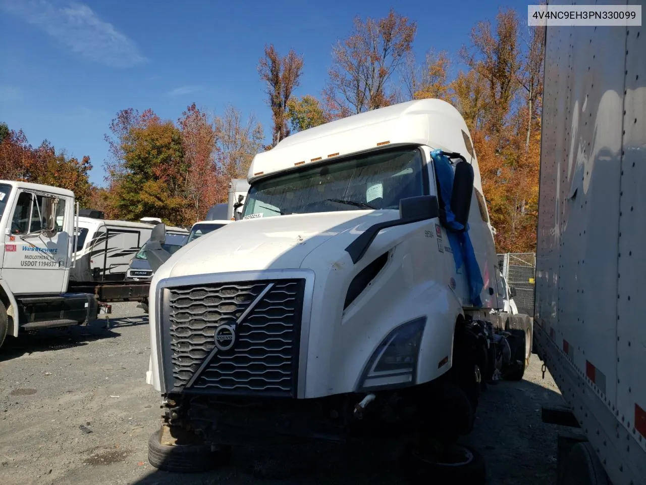 2023 Volvo Vn Vnl VIN: 4V4NC9EH3PN330099 Lot: 75626614