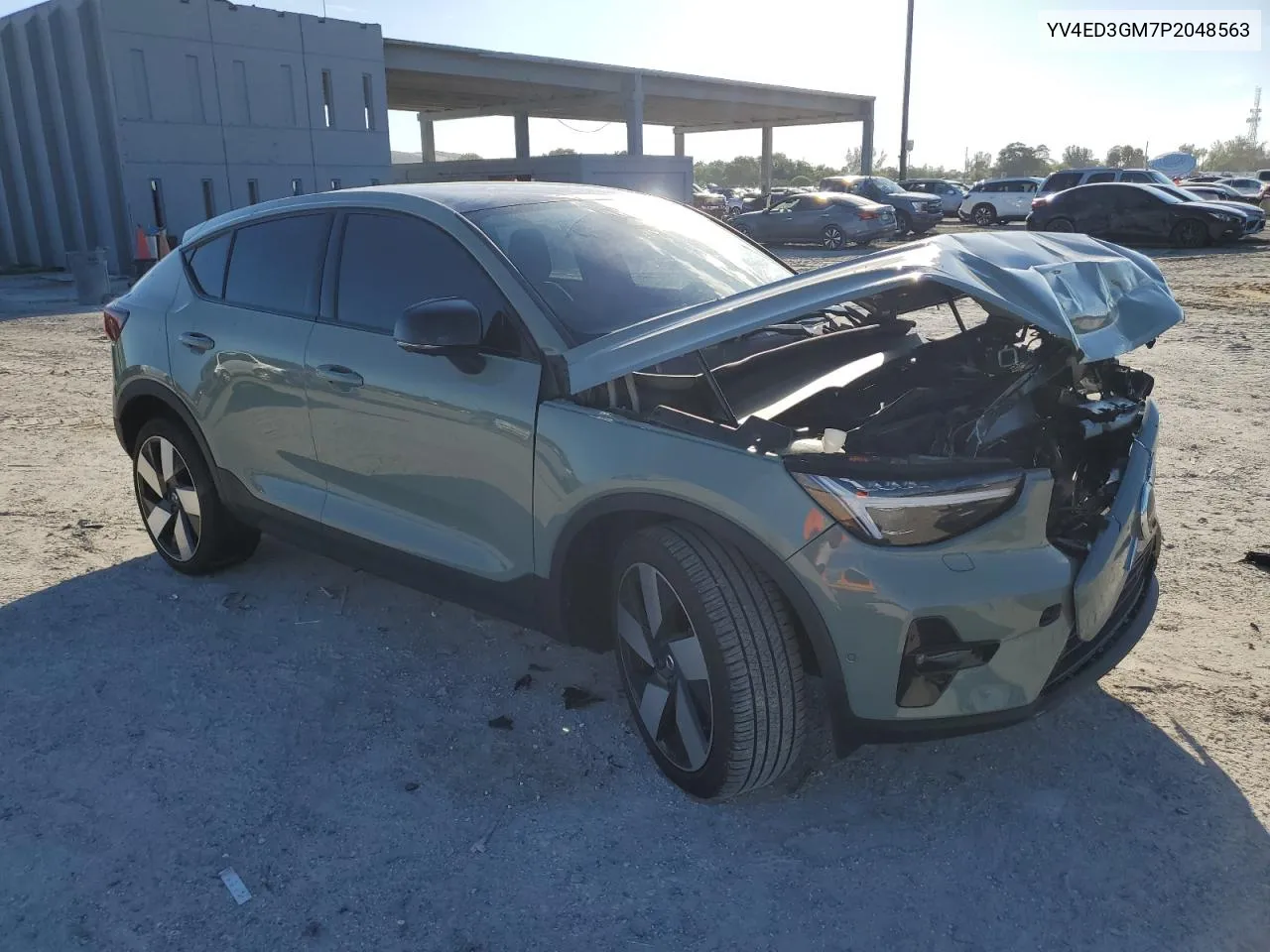 2023 Volvo C40 Recharge Ultimate VIN: YV4ED3GM7P2048563 Lot: 78019884