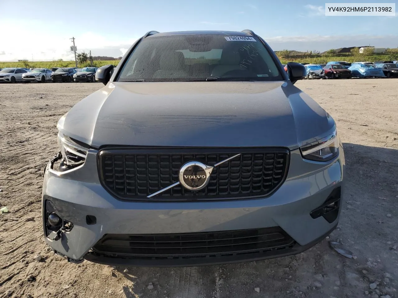 2023 Volvo Xc40 Ultimate VIN: YV4K92HM6P2113982 Lot: 79824094