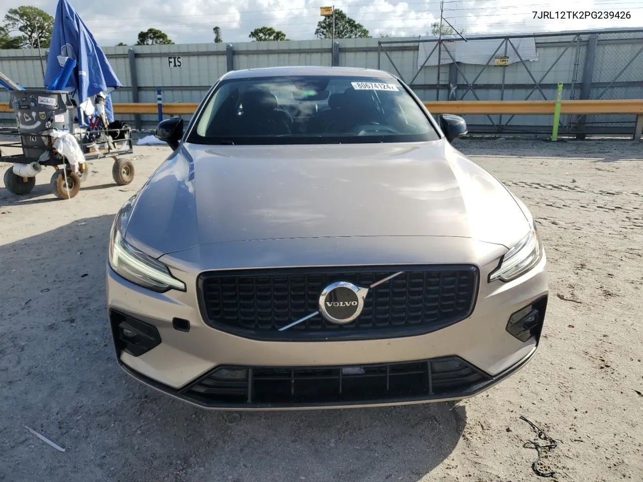 2023 Volvo S60 Core VIN: 7JRL12TK2PG239426 Lot: 80674124