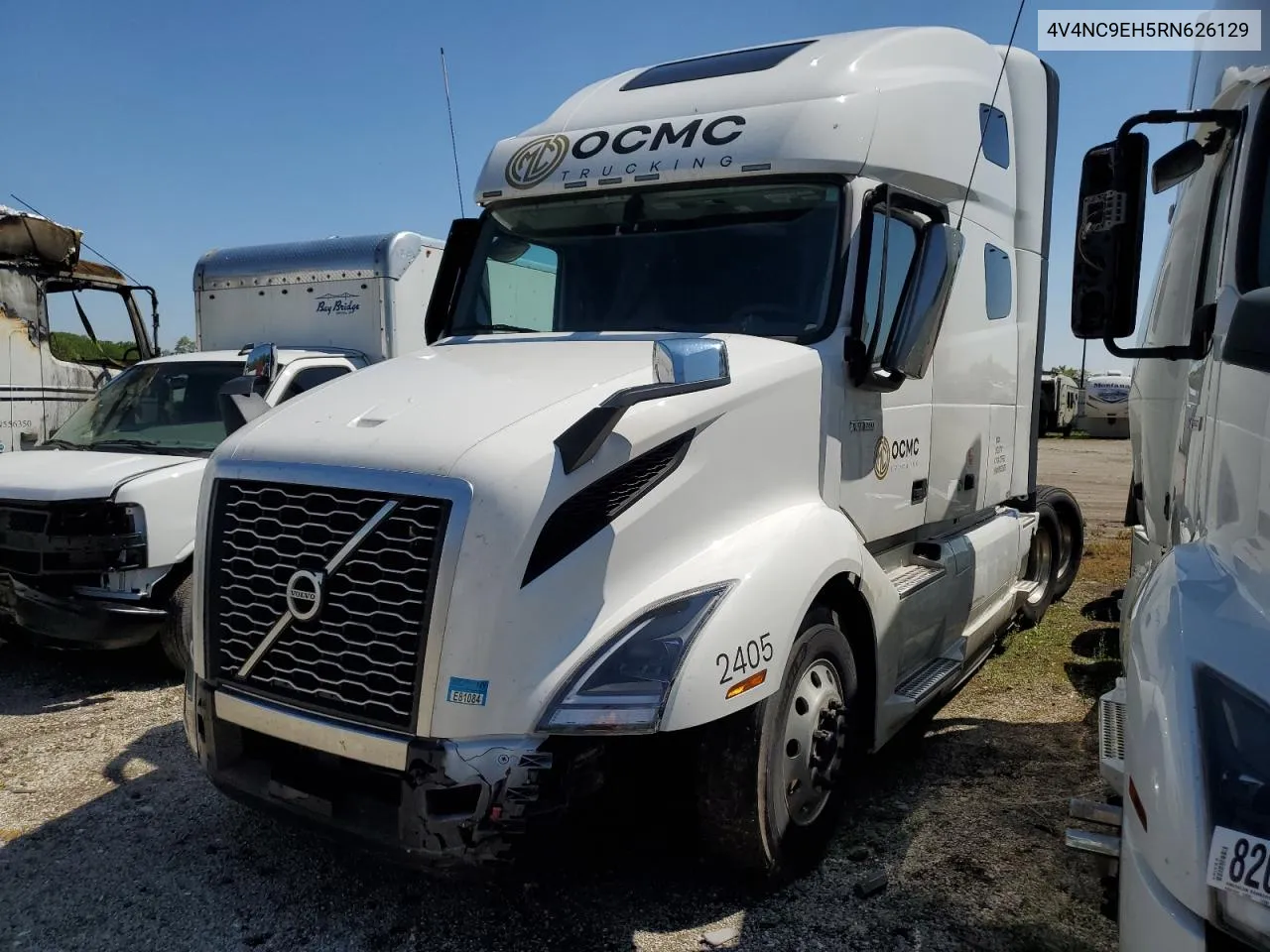 2024 Volvo Vn Vnl VIN: 4V4NC9EH5RN626129 Lot: 48596144