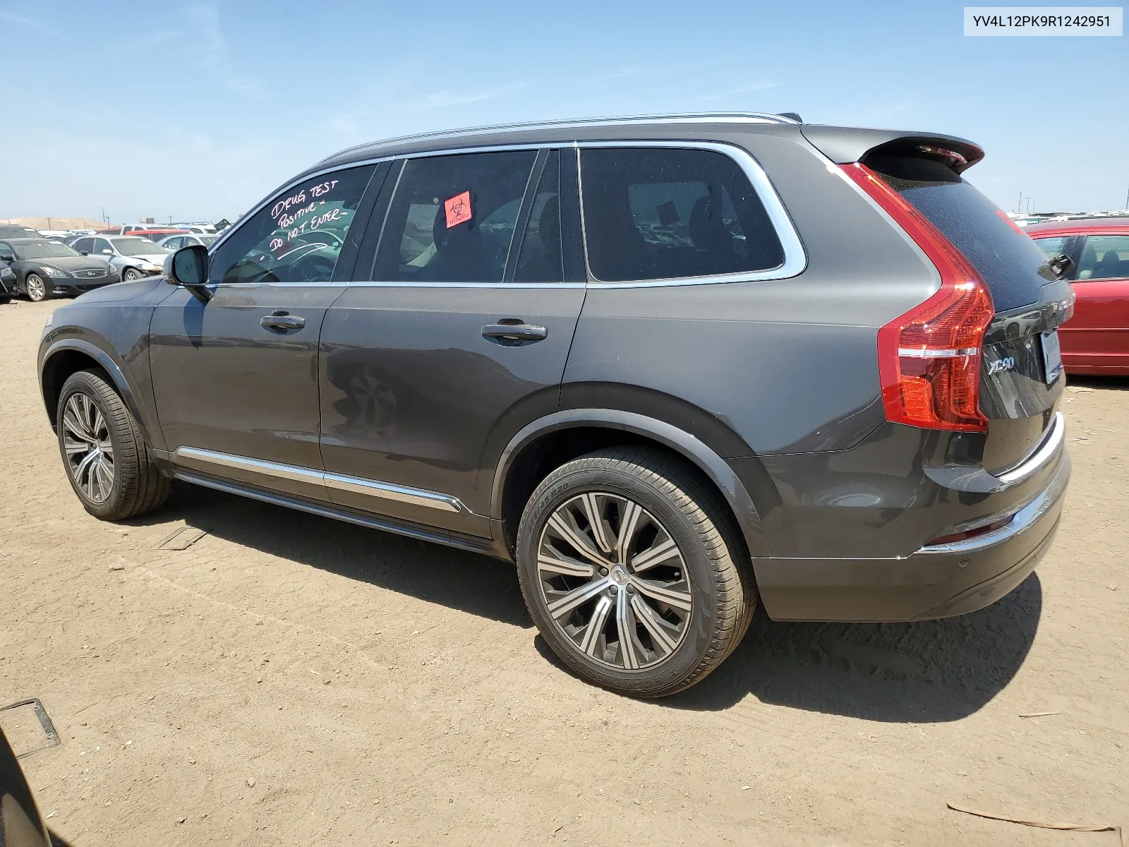 2024 Volvo Xc90 Core VIN: YV4L12PK9R1242951 Lot: 65706384