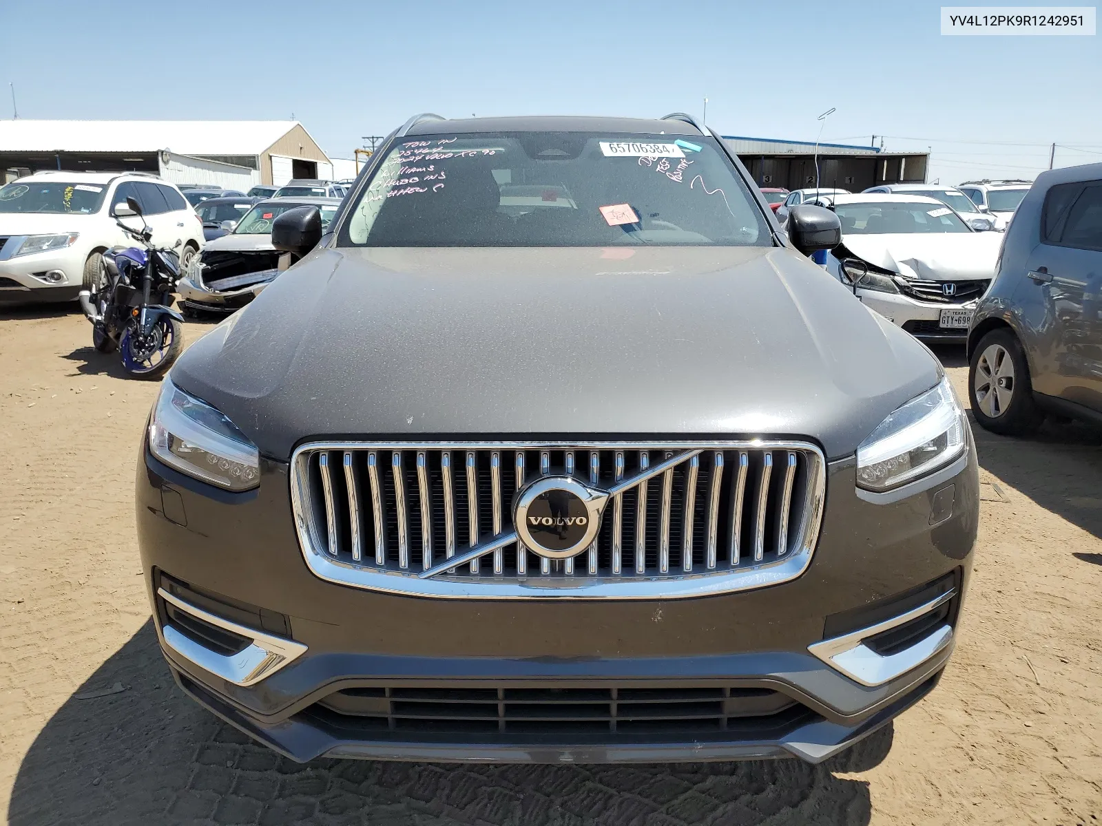 2024 Volvo Xc90 Core VIN: YV4L12PK9R1242951 Lot: 65706384