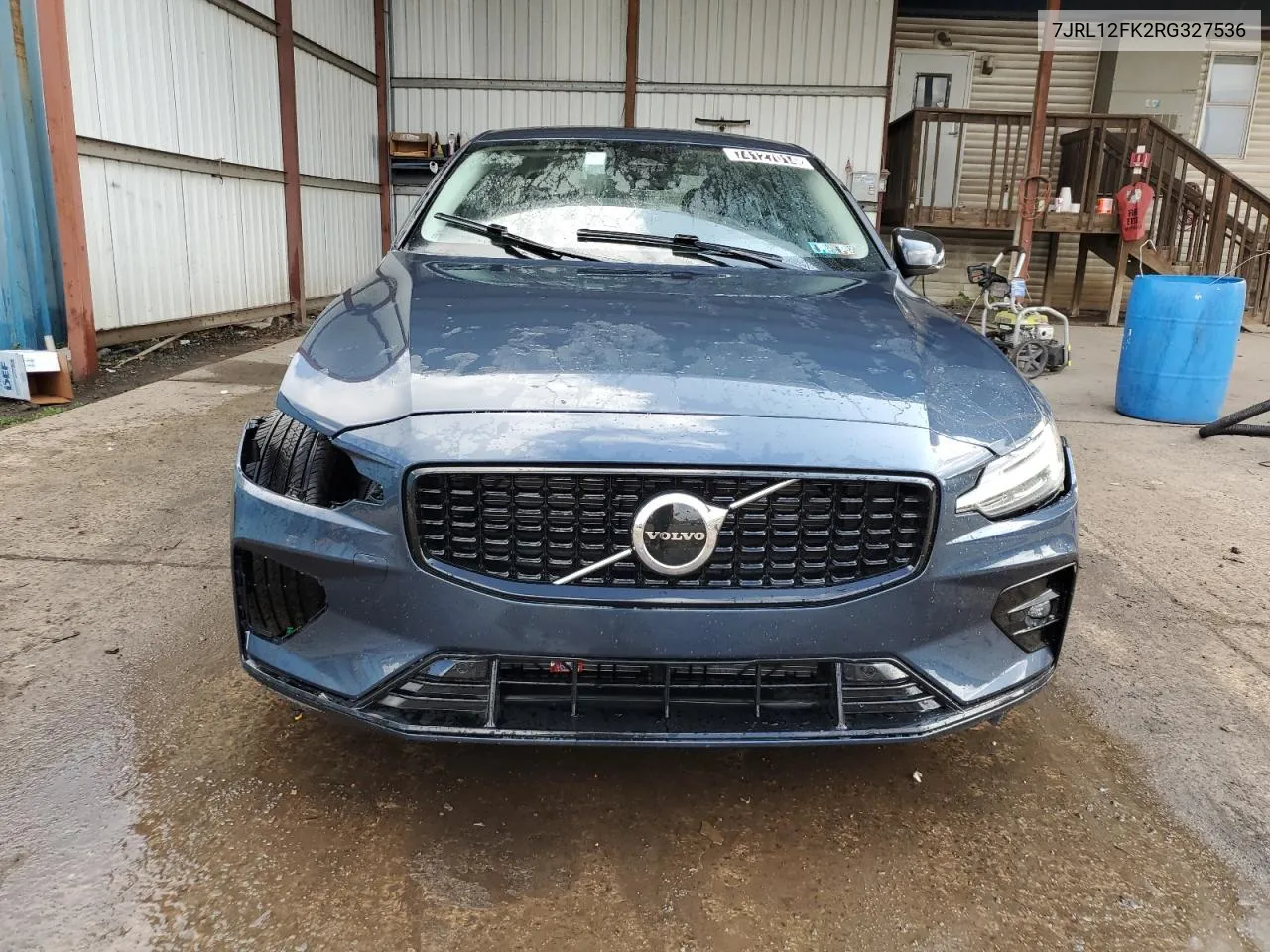 2024 Volvo S60 Core VIN: 7JRL12FK2RG327536 Lot: 74127014