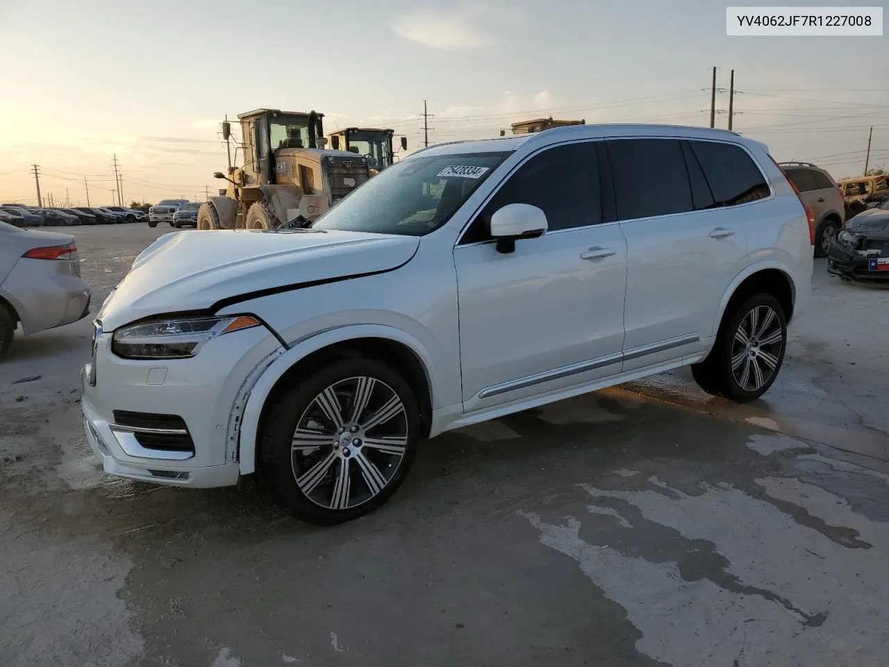 2024 Volvo Xc90 Ultimate VIN: YV4062JF7R1227008 Lot: 75428334