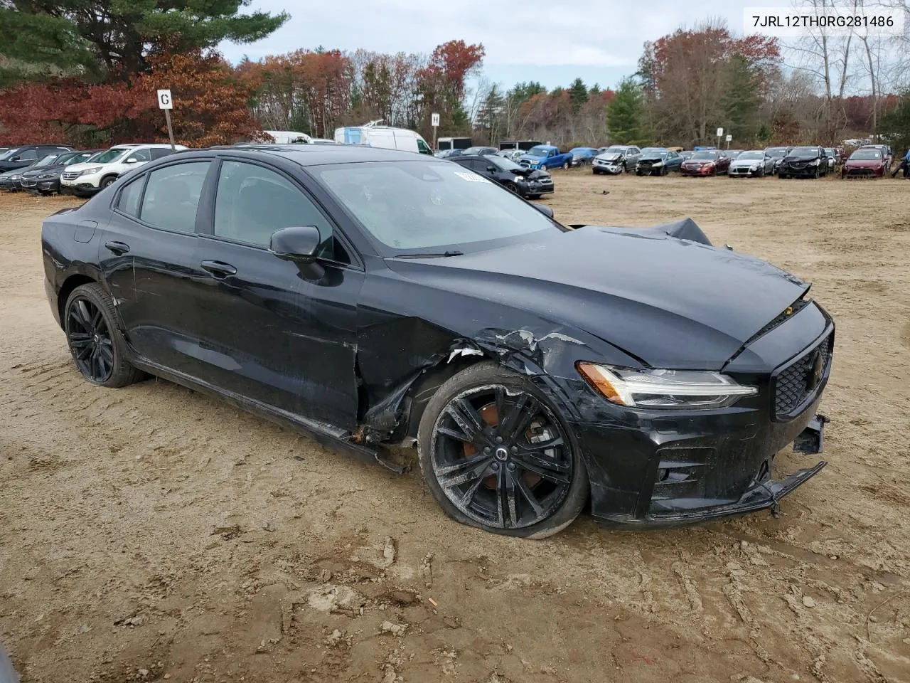 2024 Volvo S60 Plus VIN: 7JRL12TH0RG281486 Lot: 75622704