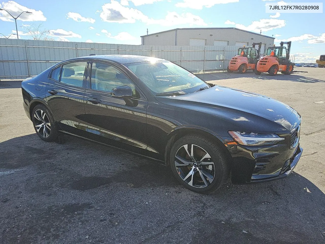 2024 Volvo S60 Core VIN: 7JRL12FK7RG280908 Lot: 76227204