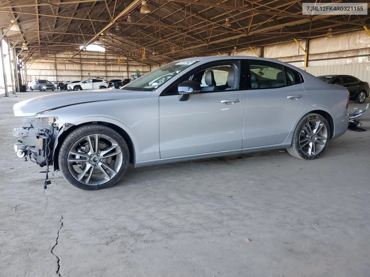 2024 Volvo S60 Core VIN: 7JRL12FK4RG321155 Lot: 76504214