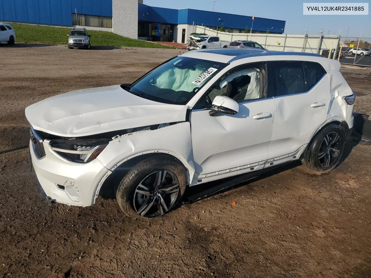 2024 Volvo Xc40 Core VIN: YV4L12UK4R2341885 Lot: 76845814