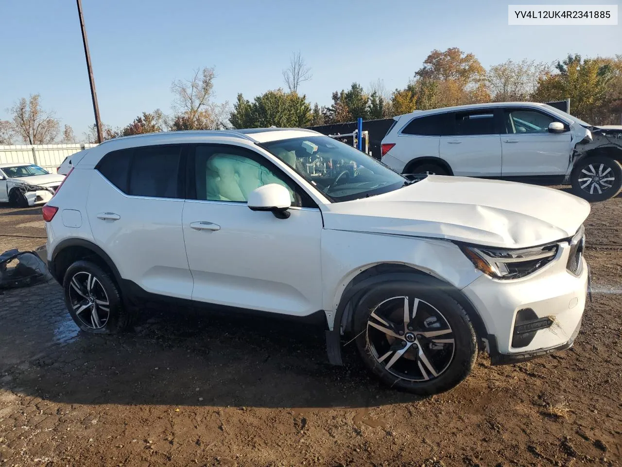 2024 Volvo Xc40 Core VIN: YV4L12UK4R2341885 Lot: 76845814