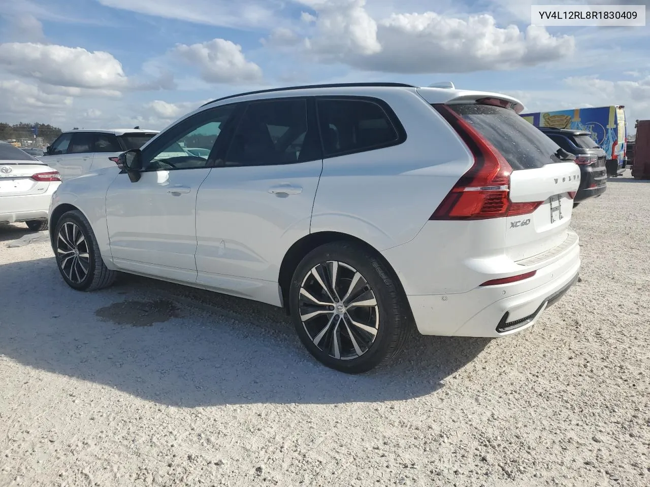 2024 Volvo Xc60 Plus VIN: YV4L12RL8R1830409 Lot: 77134104