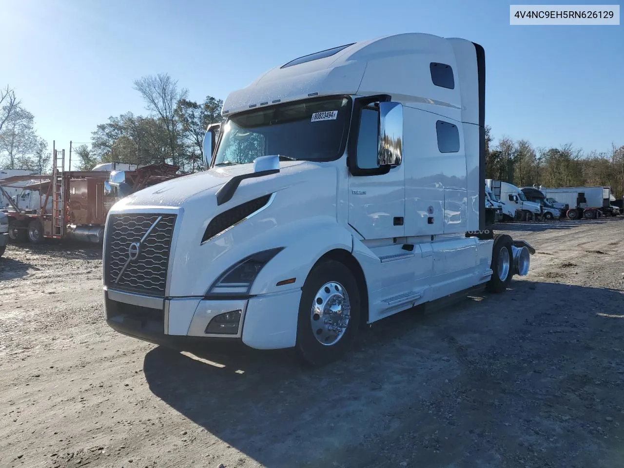 2024 Volvo Vn Vnl VIN: 4V4NC9EH5RN626129 Lot: 80823494