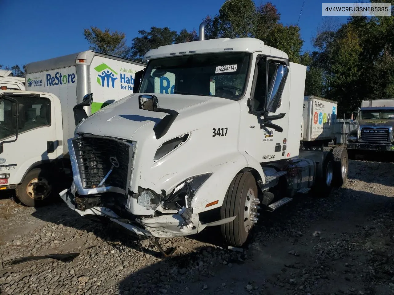 2025 Volvo Vnr VIN: 4V4WC9EJ3SN685385 Lot: 76268714