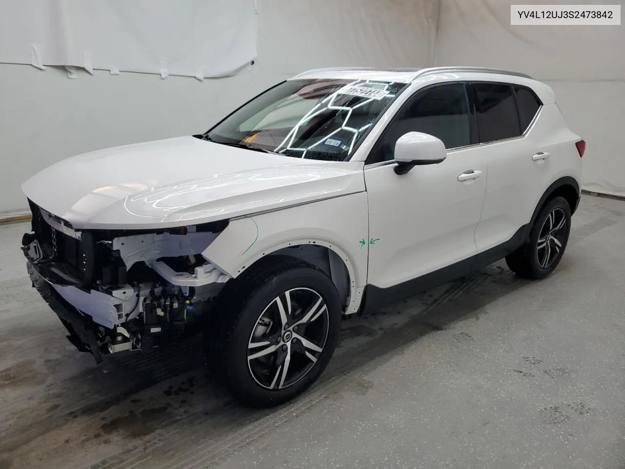 2025 Volvo Xc40 Core VIN: YV4L12UJ3S2473842 Lot: 77522744