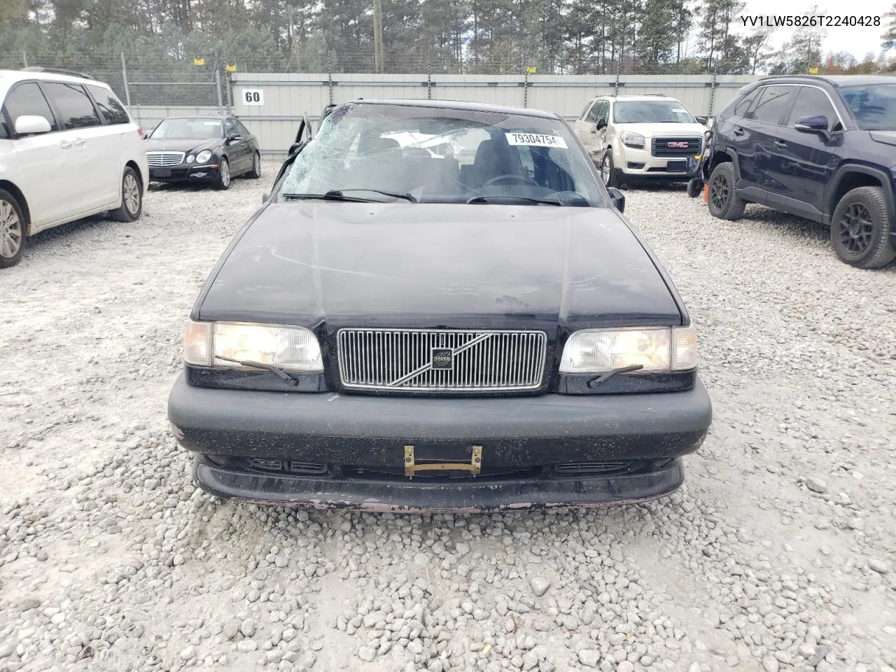 1996 Volvo 850 R VIN: YV1LW5826T2240428 Lot: 79304754