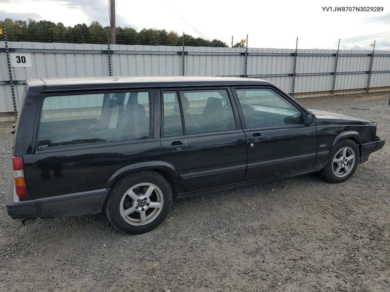 1992 Volvo 940 Base VIN: YV1JW8707N3029289 Lot: 75020654