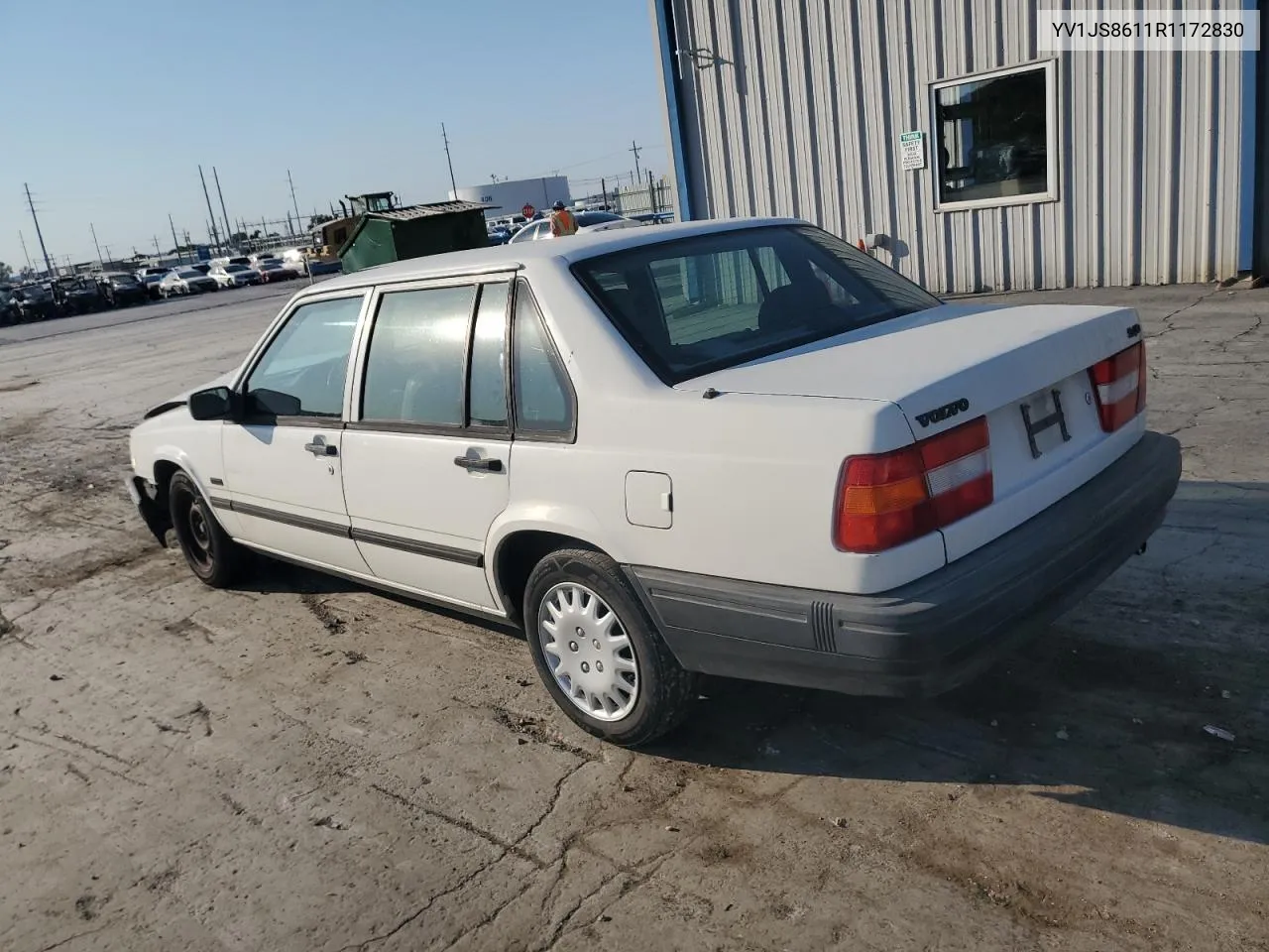 1994 Volvo 940 VIN: YV1JS8611R1172830 Lot: 75955284