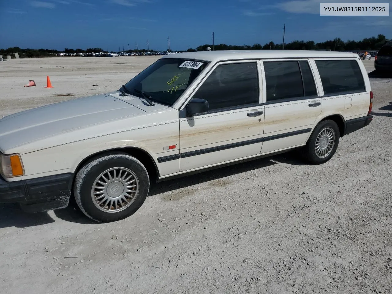 1994 Volvo 940 VIN: YV1JW8315R1112025 Lot: 80623004